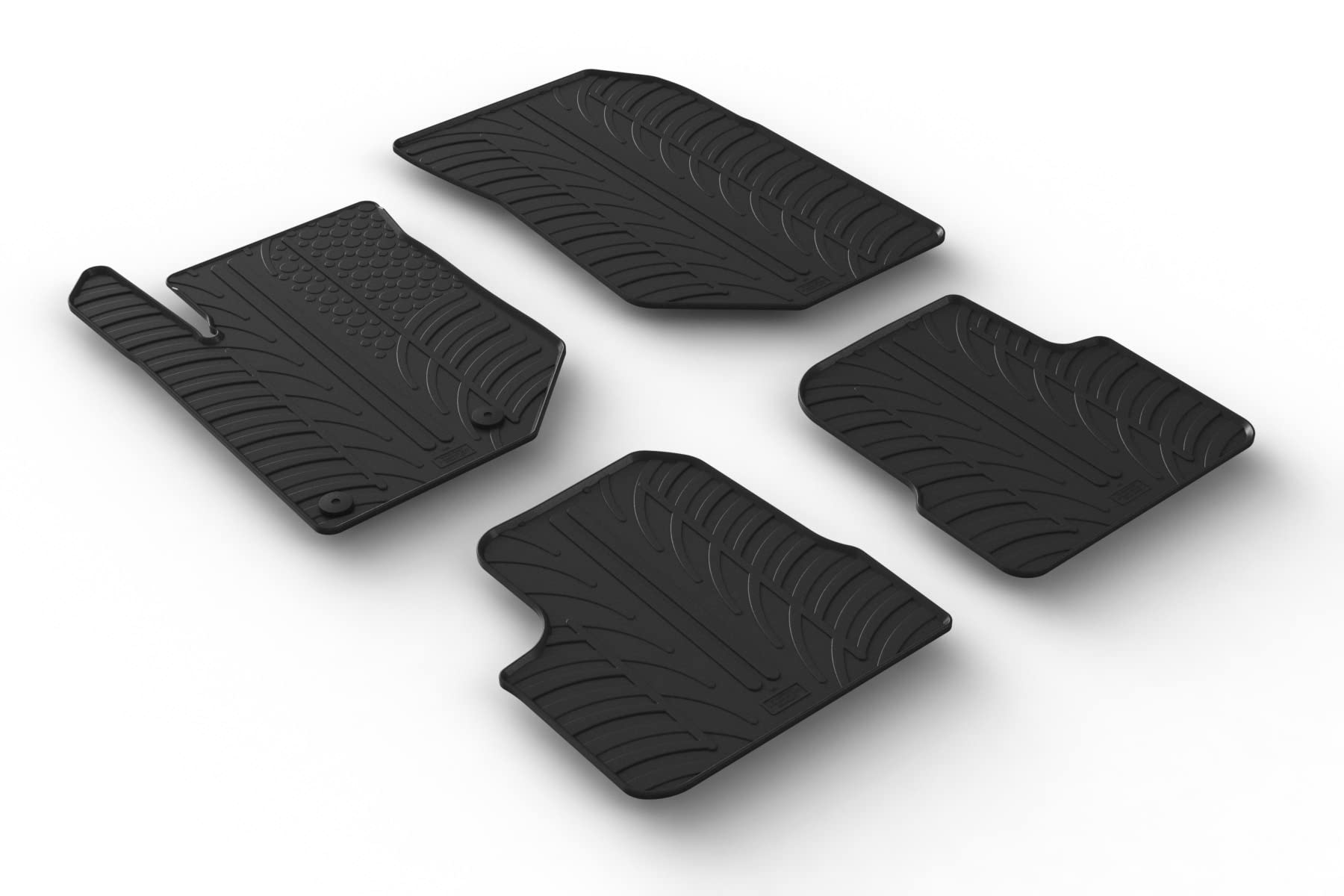 AROBA GL0099P Design Gummi Fußmatten kompatibel mit Peugeot 208 ab BJ. 11.2019> erhöhter Rand 4 tlg Farbe Schwarz Gummimatten Automatten passgenau AROBA GL0099P Design Gummi Fußmatten kompatibel mit Peugeot 208 ab BJ. 11.2019> erhöhter Rand 4 tlg Farbe Schwarz Gummimatten Automatten passgenau von AROBA