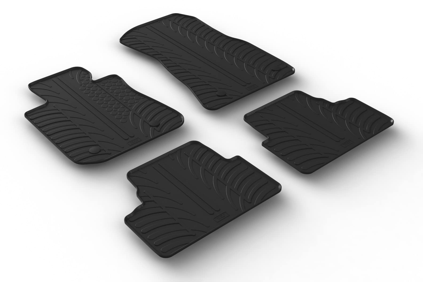 AROBA GL0546 Design Gummi Fußmatten kompatibel mit BMW i4 ab BJ. 11.2021> erhöhter Rand 4 TLG Farbe Schwarz Gummimatten Automatten passgenau AROBA GL0546 Design Gummi Fußmatten kompatibel mit BMW i4 ab BJ. 11.2021> erhöhter Rand 4 TLG Farbe Schwarz Gummimatten Automatten passgenau von AROBA