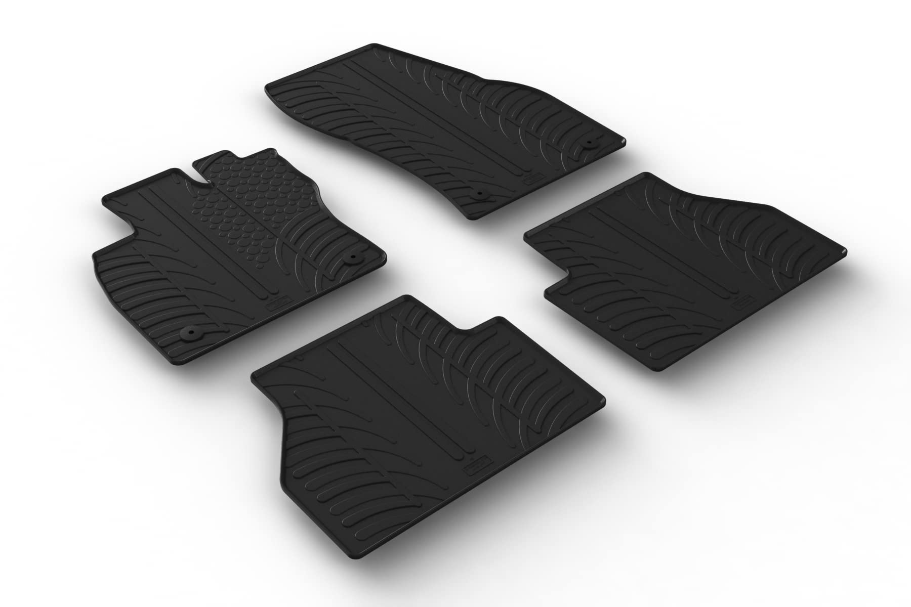 AROBA GL0657 Design Gummi Fußmatten kompatibel mit VW Caddy ab BJ. 11.2020> erhöhter Rand 4 tlg Farbe Schwarz Gummimatten Automatten passgenau AROBA GL0657 Design Gummi Fußmatten kompatibel mit VW Caddy ab BJ. 11.2020> erhöhter Rand 4 tlg Farbe Schwarz Gummimatten Automatten passgenau von AROBA