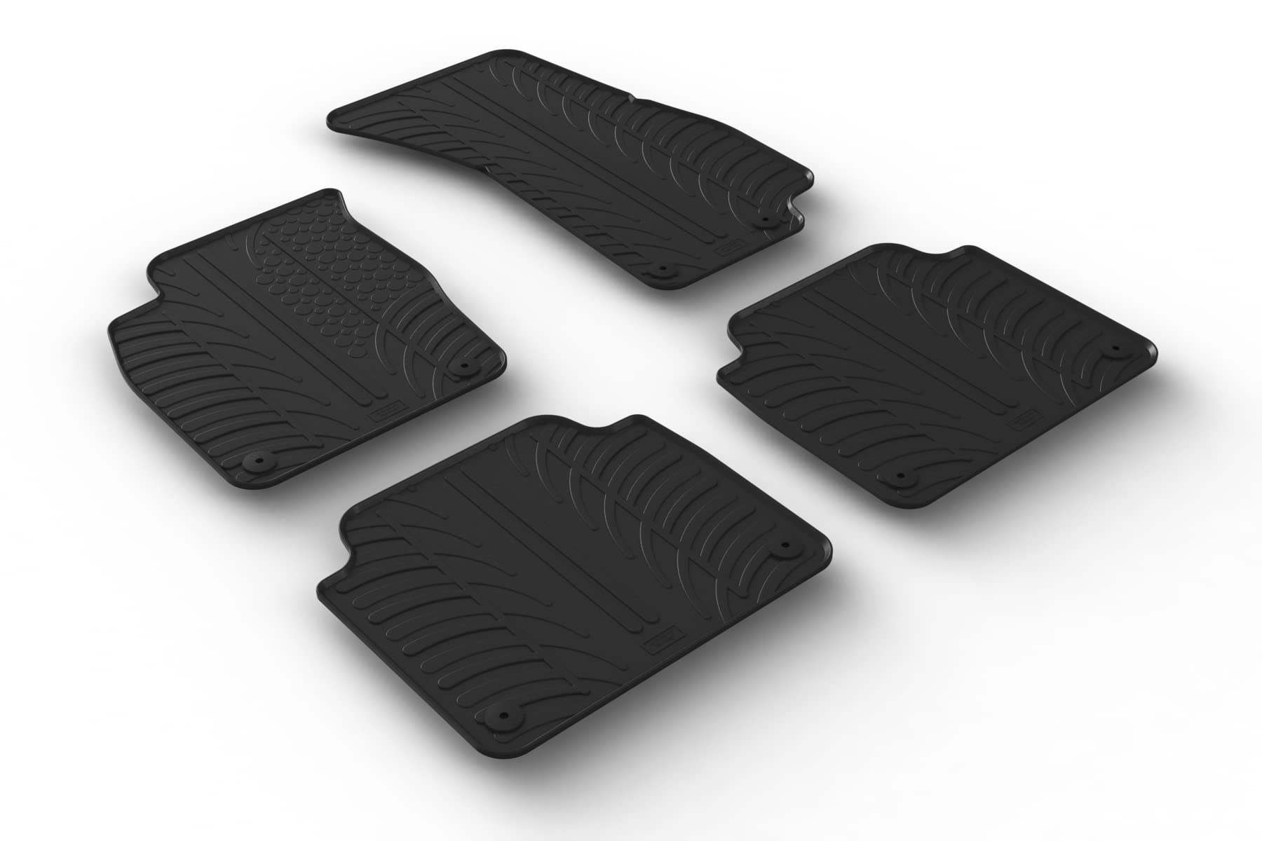 AROBA GL0711 Design Gummi Fußmatten kompatibel mit Audi A8 & S8 BJ. 11.2017-07.2023 erhöhter Rand 4 TLG Farbe Schwarz Gummimatten Automatten passgenau AROBA GL0711 Design Gummi Fußmatten kompatibel mit Audi A8 & S8 BJ. 11.2017-07.2023 erhöhter Rand 4 TLG Farbe Schwarz Gummimatten Automatten passgenau von AROBA