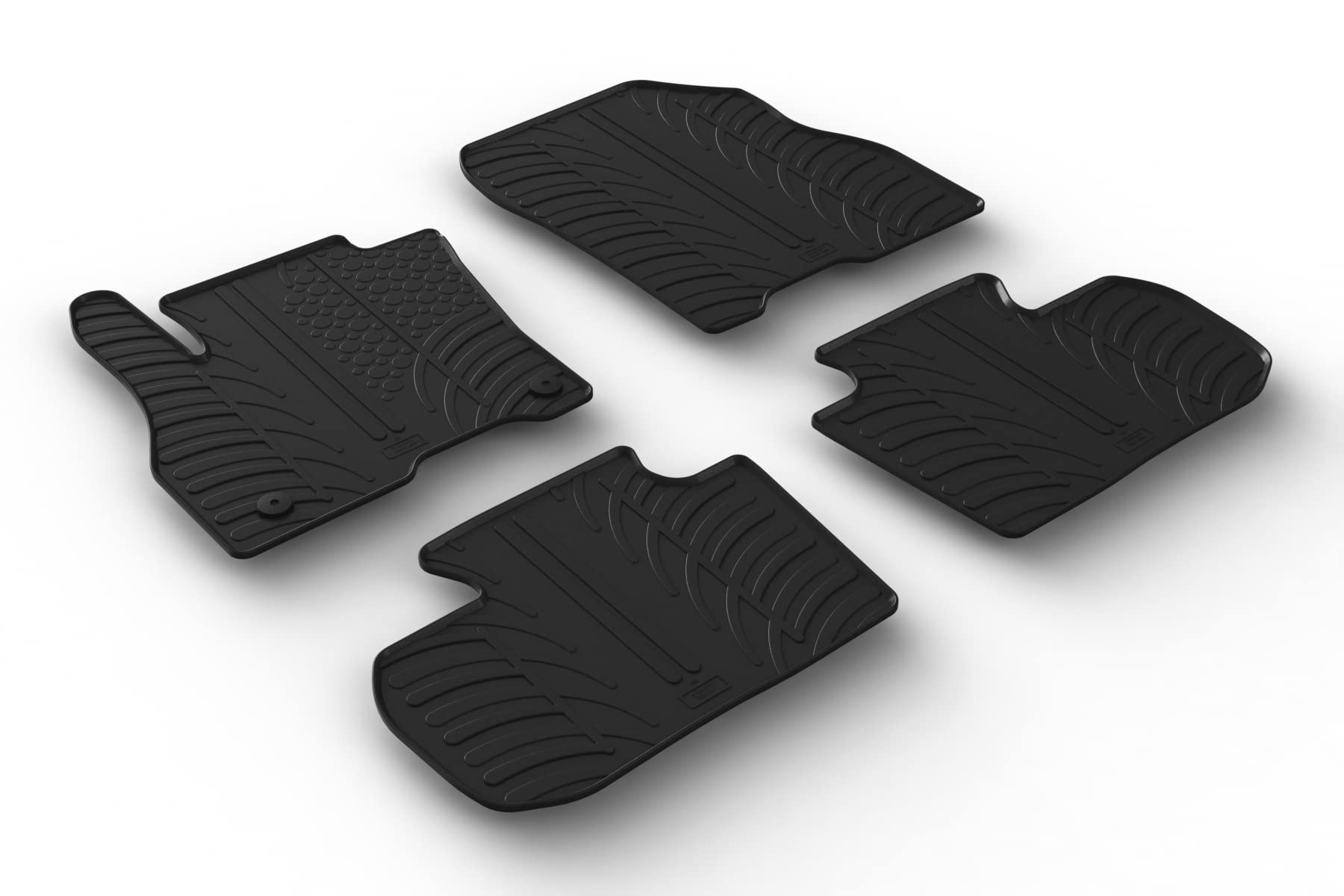 AROBA GL0803 Design Gummi Fußmatten kompatibel mit Nissan Leaf ab BJ. 01.2018> erhöhter Rand 4 TLG Farbe Schwarz Gummimatten Automatten passgenau AROBA GL0803 Design Gummi Fußmatten kompatibel mit Nissan Leaf ab BJ. 01.2018> erhöhter Rand 4 TLG Farbe Schwarz Gummimatten Automatten passgenau von AROBA
