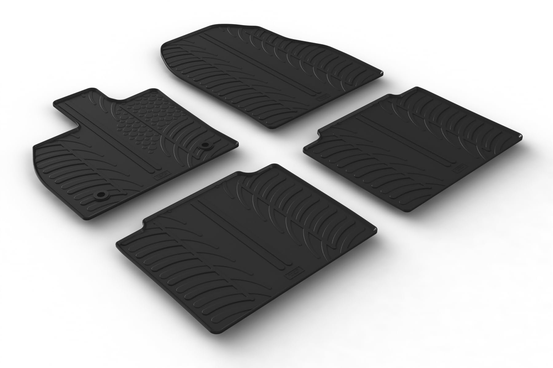 AROBA GL0881 Design Gummi Fußmatten kompatibel mit Toyota BZ4X ab BJ. 04.2022> erhöhter Rand 4 TLG Farbe Schwarz Gummimatten Automatten passgenau AROBA GL0881 Design Gummi Fußmatten kompatibel mit Toyota BZ4X ab BJ. 04.2022> erhöhter Rand 4 TLG Farbe Schwarz Gummimatten Automatten passgenau von AROBA
