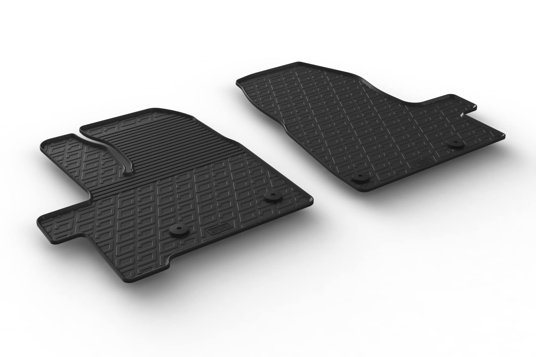 AROBA GL0893 Design Gummi Fußmatten kompatibel mit Ford Tourneo Custom mit Automatikgetriebe ab BJ. 01.2018> erhöhter Rand 2 TLG Farbe Schwarz Gummimatten Automatten passgenau AROBA GL0893 Design Gummi Fußmatten kompatibel mit Ford Tourneo Custom mit Automatikgetriebe ab BJ. 01.2018> erhöhter Rand 2 TLG Farbe Schwarz Gummimatten Automatten passgenau von AROBA