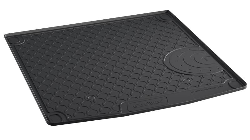 AROBA GL1103 Design Kofferraumwanne kompatibel mit Audi A4 Avant Kombi B8, Allroad, S4, RS4 BJ. 5.2008-10.2015 Kofferraummatte passgenau erhöhter Rand schwarz von AROBA