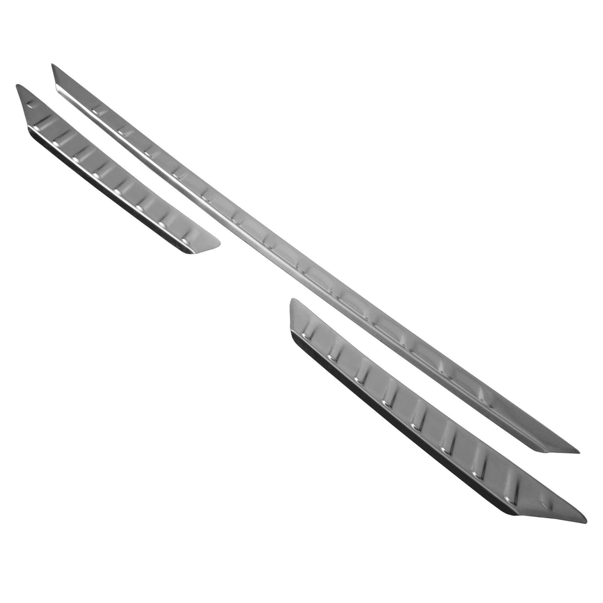 Aroba AR124-BR Edelstahl Gebürstet Ladekantenschutz kompatibel mit Volkswagen Tiguan AUßEN BJ. 10.2007-3.2016 passgenau Abkantung Farbe Silber Aroba AR124-BR Edelstahl Gebürstet Ladekantenschutz kompatibel mit Volkswagen Tiguan AUßEN BJ. 10.2007-3.2016 passgenau Abkantung Farbe Silber von AROBA