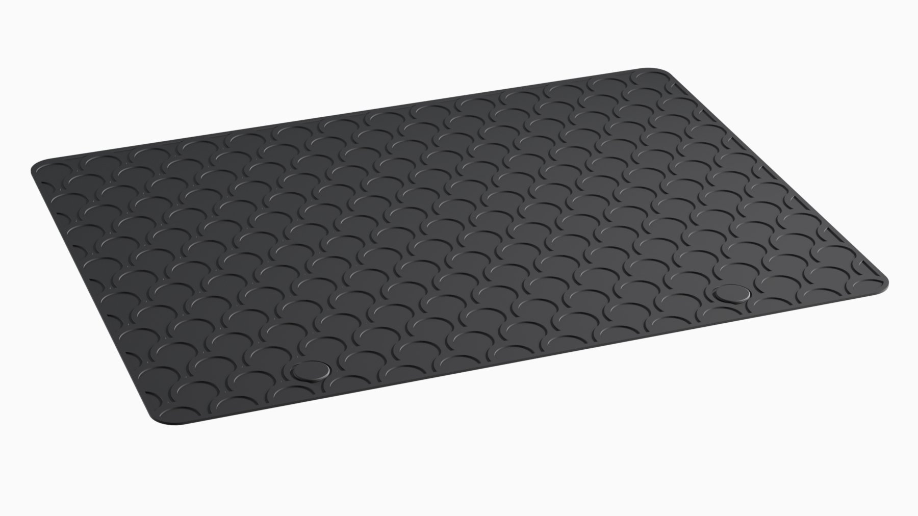 Doggy Mat BIG Optionale Zusatzmatte (Stoßstangenschutz) inkl. Befestigungsclips universal passend für Aroba Kofferraumwannen Material Gummi Farbe Schwarz von AROBA