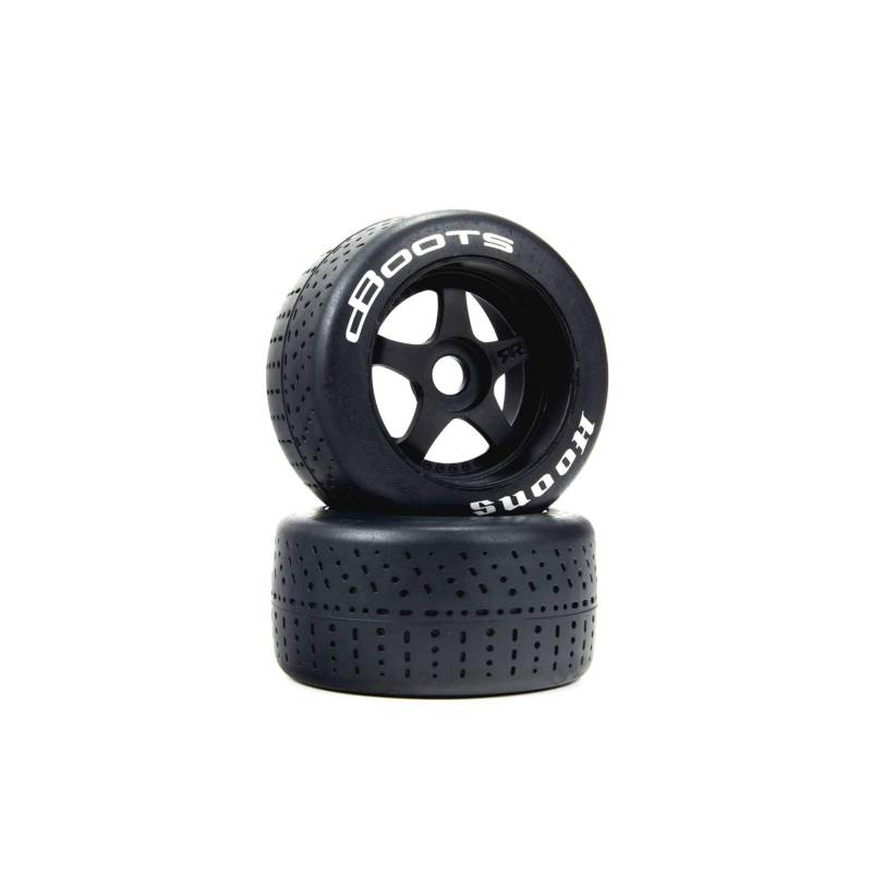 DBoots Hoons 53/107 2.9 Vormontierte Riemenreifen, silber, 17mm Hex, 5-Speichen (2) von ARRMA