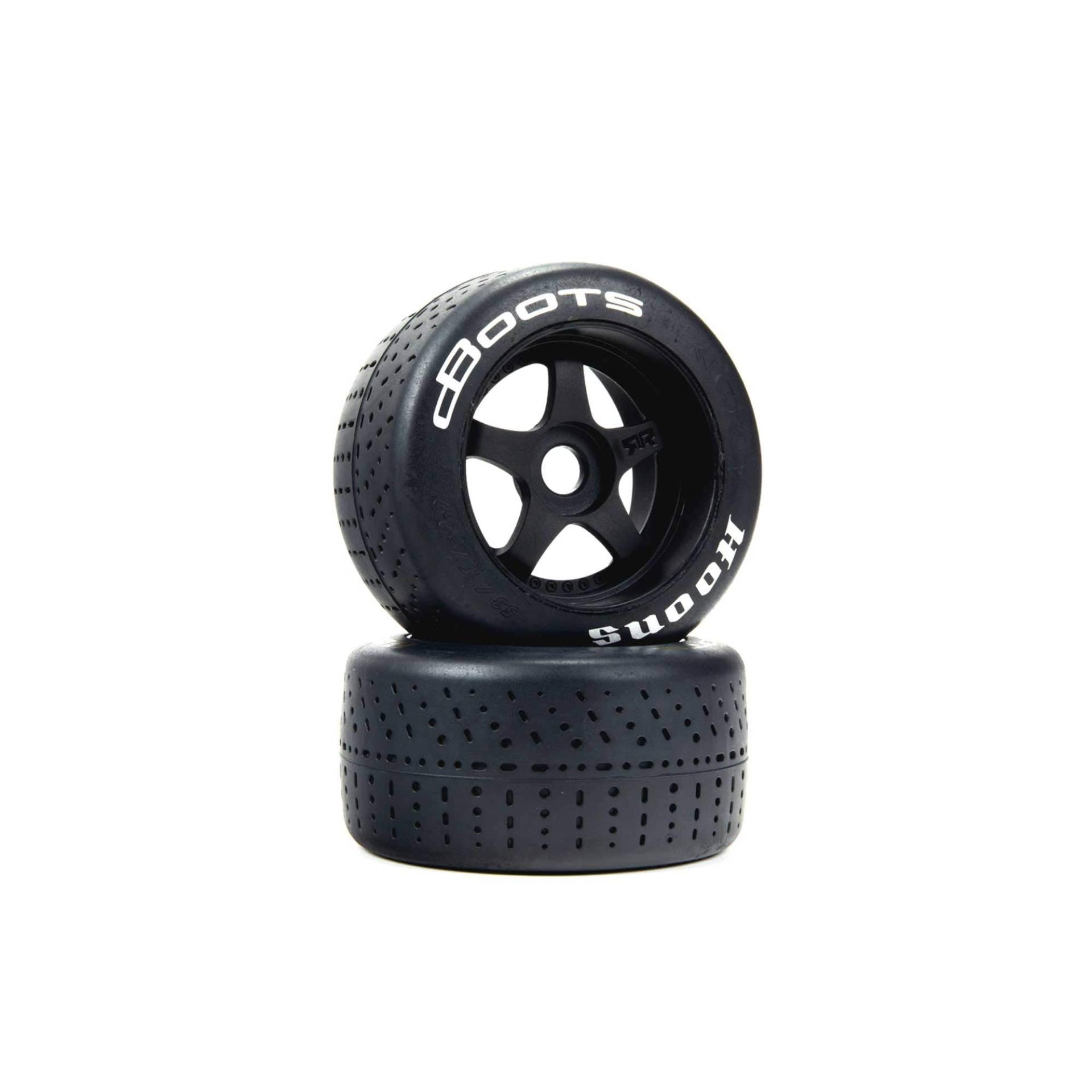 DBoots Hoons 53/107 2.9 Vormontierte Riemenreifen, silber, 17mm Hex, 5-Speichen (2) von ARRMA