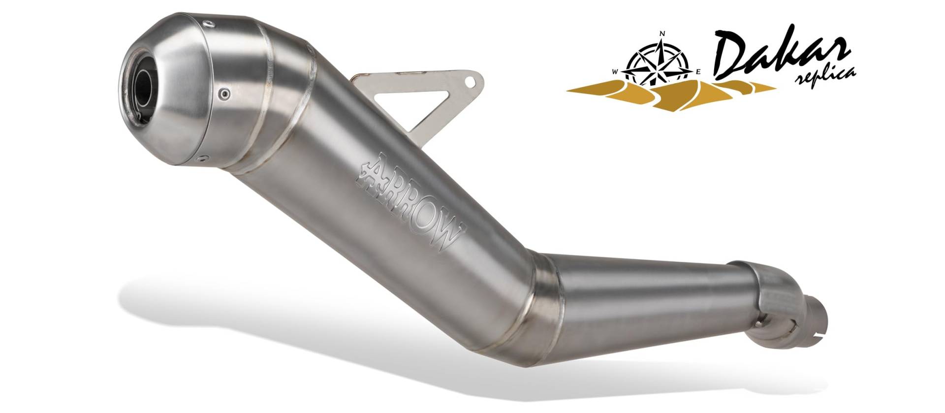 ARROW DAKAR REPLICA SILENCER HONDA XL750 TRANSALP '23 HOMOLOGATED NICHROM DAKAR REPLICA EXHAUST FOR STOCK AND ARROW COLLECTORS ARROW DAKAR REPLICA SILENCER HONDA XL750 TRANSALP '23 HOMOLOGATED NICHROM DAKAR REPLICA EXHAUST FOR STOCK AND ARROW COLLECTORS von ARROW
