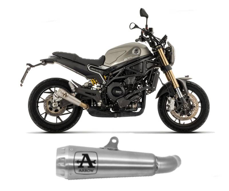 ARROW NICHROM PRO-RACE SILENCER BENELLI LEONCINO 800 '22 HOMOLOGATED NICHROM PRO-RACE SILENCER von ARROW