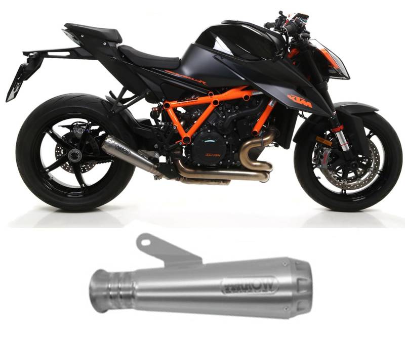 ARROW NICHROM PRO-RACE SILENCER KTM 1290 SUPER DUKE R '20/23-1390 SUPER DUKE R '24 PRO-RACE EXHAUST von ARROW