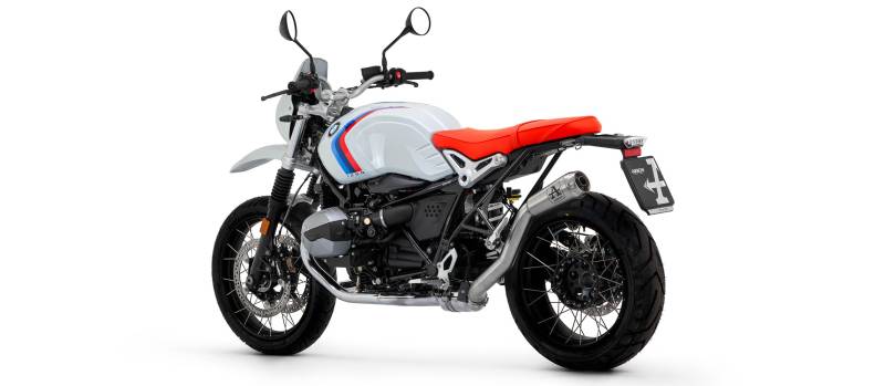 ARROW PRO-RACE NICHROM DARK" SILENCER" BMW R NINE T URBAN '21/22 HOMOLOGATED NICHROM DARK PRO-RACE SILENCER WITH WELDED LINK PIPE von ARROW