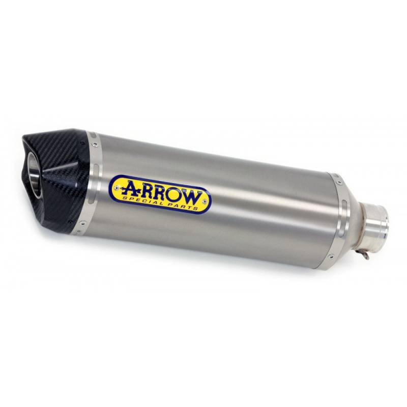 ARROW RACE-TECH APPROVED TITANIUM SILENCER WITH CARBY END CAP APRILIA RSV4 15/16-TUONO V4 1100 '15/16 HOMOLOGATED TITANIUM SILENCER WITH CARBON END CAP FOR ARROW LINK PIPE von ARROW