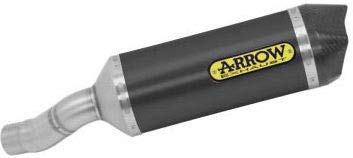 ARROW RACE-TECH CARBY SILENCER WITH CARBY END CAP KAWASAKI ZX-6R 636'19 HOMOLOGATED RACE TECH CARBON SILENCER WITH CARBON END CAP WITH WELDED LINK PIPE von ARROW