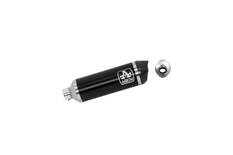 ARROW URBAN ALUMINIUM DARK" SILENCER WITH CARBON END CAP" HONDA FORZA/SH 350 '21 HOMOLOGATED ALUMINUM DARK URBAN SILENCER WITH CARBONENDCAP von Arrow
