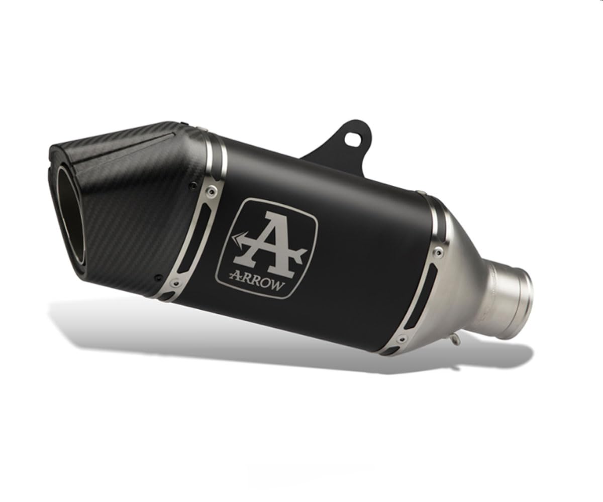 ARROW VELOCE ALUMINIUM DARK" SILENCER FOR SIDEBAGS" TRIUMPH TIGER 900 '20/23 HOMOLOGATED ALUMINIUM VELOCE SILENCER WITH CARBON END CAP FOR ORIGINAL COLLECTORS ARROW VELOCE ALUMINIUM DARK" SILENCER FOR SIDEBAGS" TRIUMPH TIGER 900 '20/23 HOMOLOGATED ALUMINIUM VELOCE SILENCER WITH CARBON END CAP FOR ORIGINAL COLLECTORS von ARROW