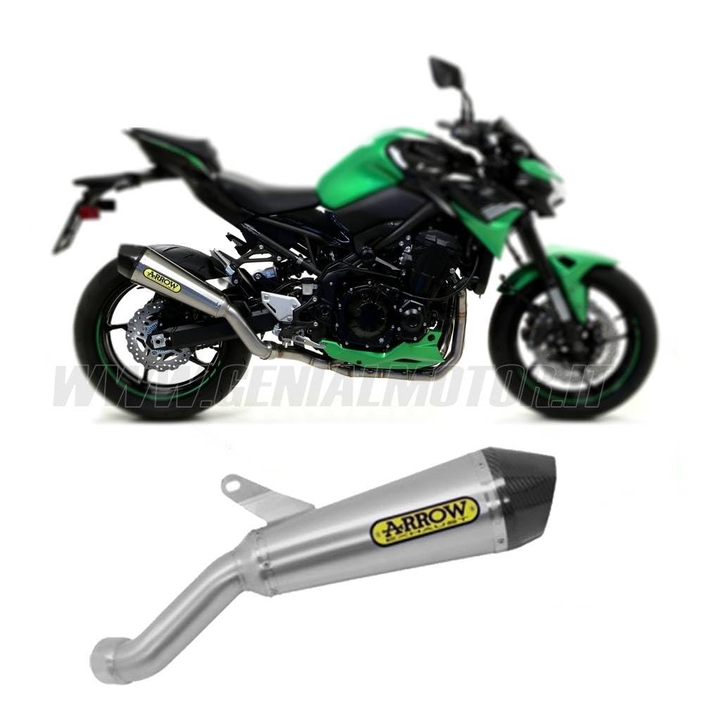 ARROW X-KONE SILENCER KAWASAKI Z900 '20 HOMOLOGATED X-CONE EXHWITH WELDED LINKPIPE AND CARBON ENDCAP FOR ORIGINAL OR ARROW COLLECTORS ARROW X-KONE SILENCER KAWASAKI Z900 '20 HOMOLOGATED X-CONE EXHWITH WELDED LINKPIPE AND CARBON ENDCAP FOR ORIGINAL OR ARROW COLLECTORS von ARROW