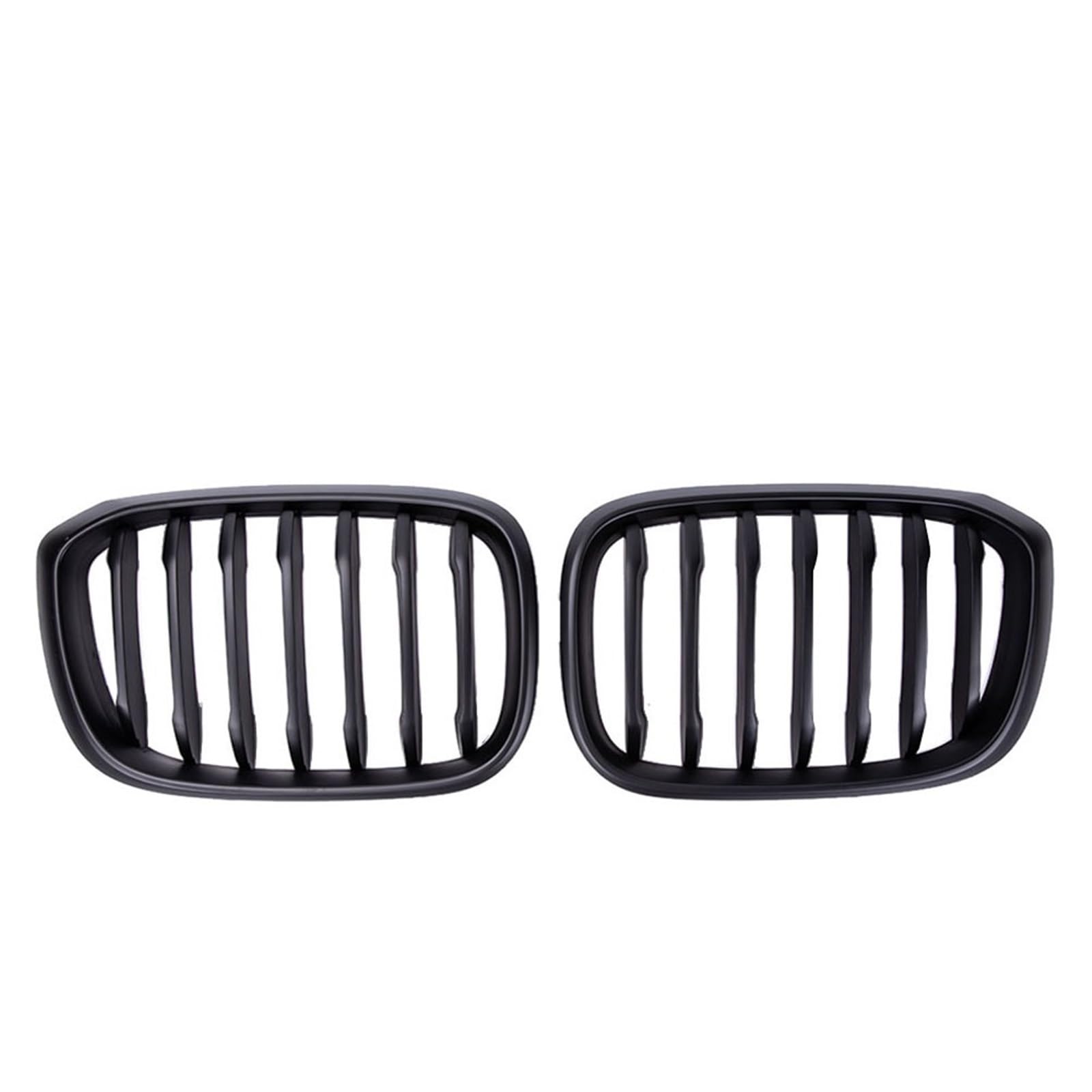 ARRPO Frontgrills 1 Paar Frontgrill 1 Lamelle ， for BMW ， for G01 G02 G08 X3 X4 2018-2021 Auto-Styling Hochglanz Mattschwarz Renngrills(Matte Black) von ARRPO