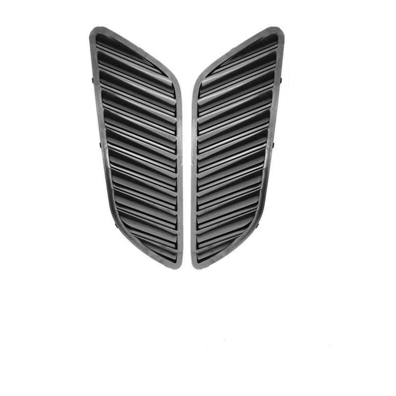 ARRPO Frontgrills Auto-Kühlergrill-Haubenabdeckung in Carbonfaser-Optik, Motorhaubengrill, Luftauslass-Entlüftungsabdeckung, for BMW, for E90 E91 E92 F30 E46 DTM-Stil(Glossy Black) von ARRPO