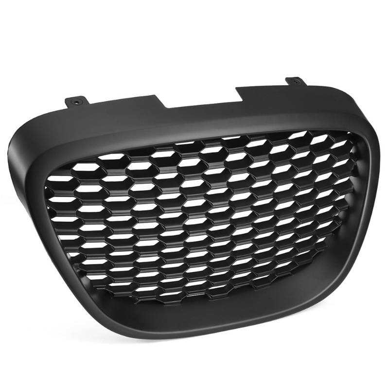 ARRPO Frontgrills Front-Wabengrill, for Seat, for Leon, for MK2 1P 2006-2009 Motorhaubengrill Mattschwarz Ersatzgrill Außen-Autozubehör 2005 2009 2004 2009(Matte Black) von ARRPO