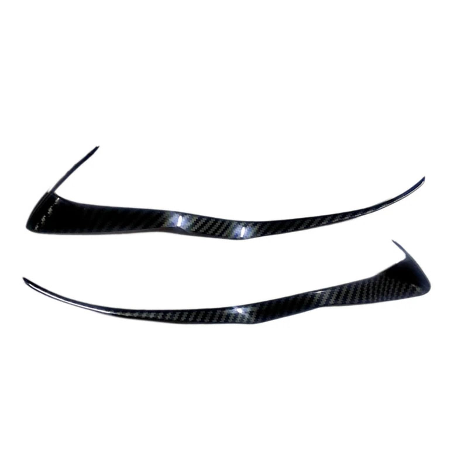 Auto-Augenbrauenaufkleber Auto Carbon Fiber ABS Kopf Front Licht Abdeckung Trim Augenbraue, for Subaru, for XV 2012-2016 Auto-Augenbrauenaufkleber Auto Carbon Fiber ABS Kopf Front Licht Abdeckung Trim Augenbraue, for Subaru, for XV 2012-2016 von ARRPO