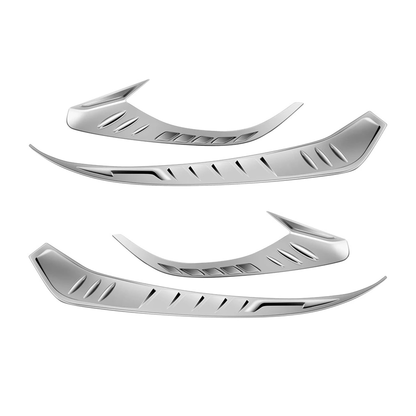 Auto-Augenbrauenaufkleber Auto Chrom Frontscheinwerfer Augenbrauen Augenlider Abdeckung Wimpern Scheinwerfer Lampe Aufkleber, for HRV HR-V Vezel 2021 Auto-Augenbrauenaufkleber Auto Chrom Frontscheinwerfer Augenbrauen Augenlider Abdeckung Wimpern Scheinwerfer Lampe Aufkleber, for HRV HR-V Vezel 2021 von ARRPO