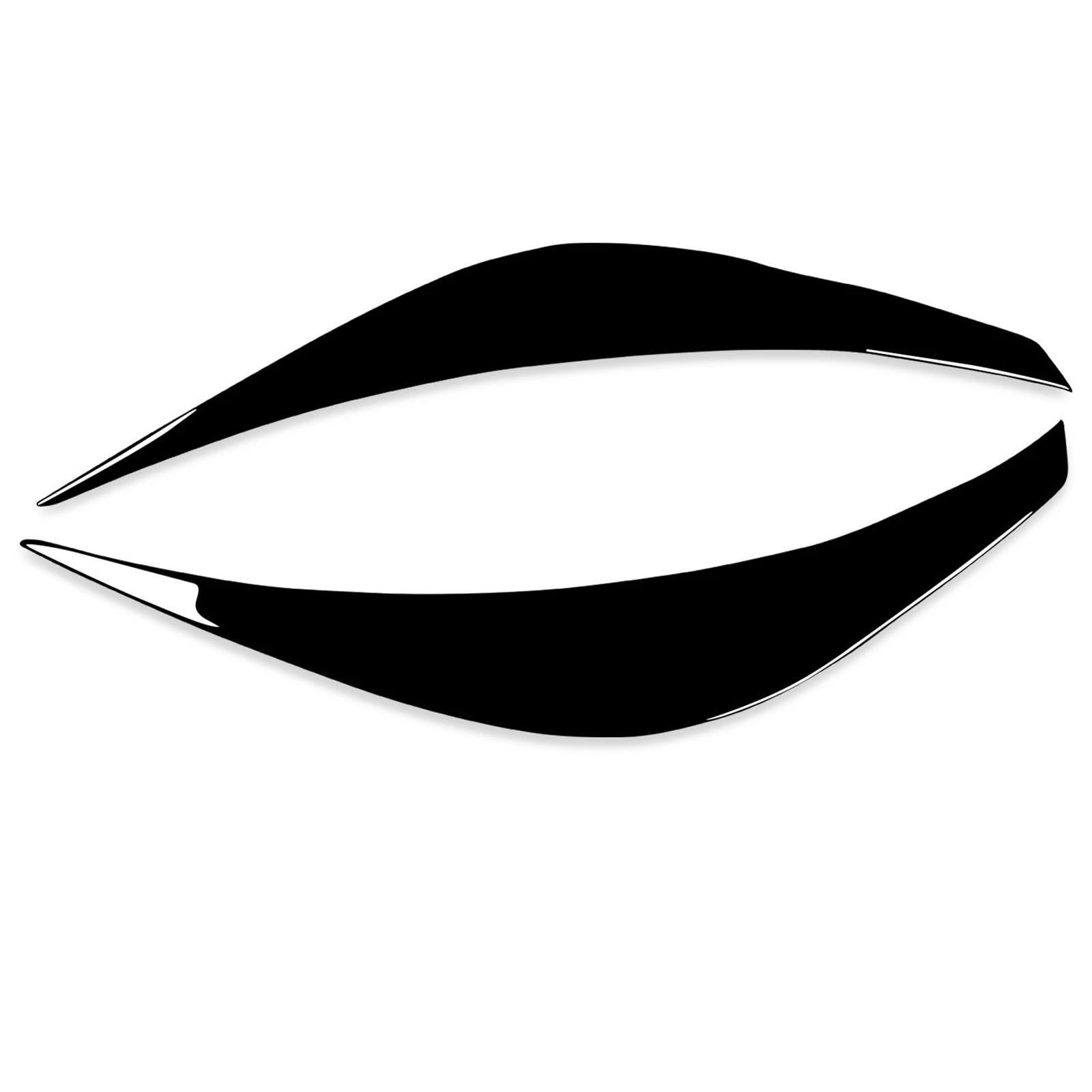 Auto-Augenbrauenaufkleber Auto Frontscheinwerfer Augenbrauen Augenlid Trim Aufkleber Abdeckung, for Hyundai, for Veloster 2011-2017 Auto-Augenbrauenaufkleber Auto Frontscheinwerfer Augenbrauen Augenlid Trim Aufkleber Abdeckung, for Hyundai, for Veloster 2011-2017 von ARRPO
