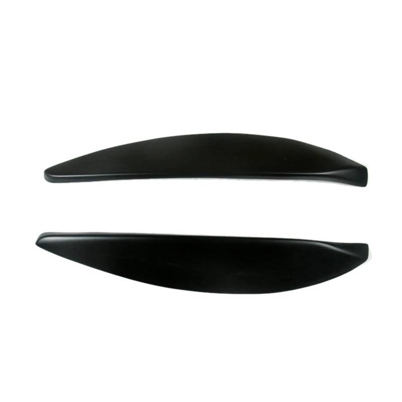 Auto-Augenbrauenaufkleber Auto Frontscheinwerfer Lampe Augenbrauen Augenlider Formabdeckung Zierleisten, for Opel, for Vauxhall Astra H MK5 2004-2009 von ARRPO