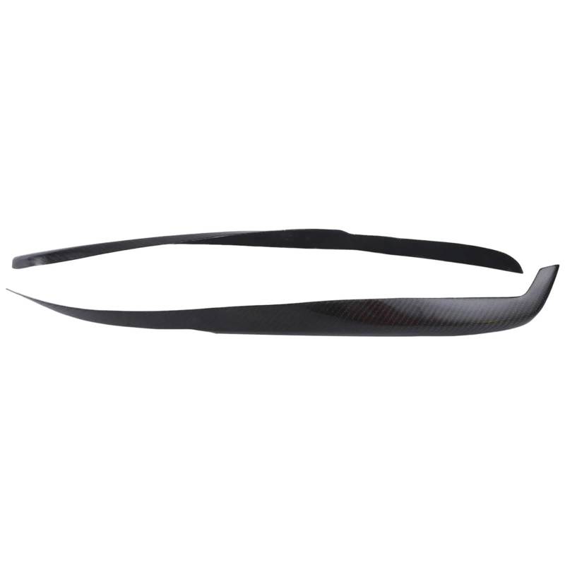 Auto-Augenbrauenaufkleber Auto Frontstoßstange Scheinwerfer Augenlid Augenbrauen Lampenverkleidung, for Mitsubishi, for Lancer Evo 3 4 1996-1998 von ARRPO