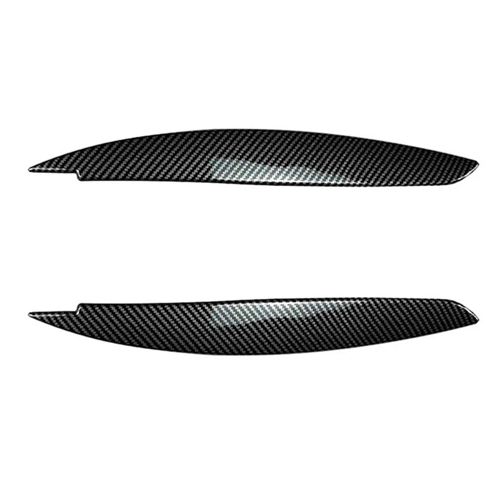 Auto-Augenbrauenaufkleber Autoscheinwerfer-Augenbraue, for BMW, for 1er E81 E82 E87 E88 2008-2013 Auto-Augenlider(Carbon Fiber Pattern) von ARRPO
