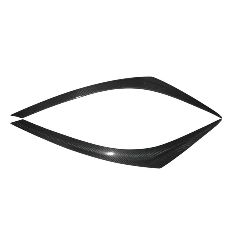 Auto-Augenbrauenaufkleber Autoscheinwerfer Augenbrauen Augenlidverkleidung Aufkleber Auto Styling, for Toyota, for CHR 2018-2023 Carbon von ARRPO