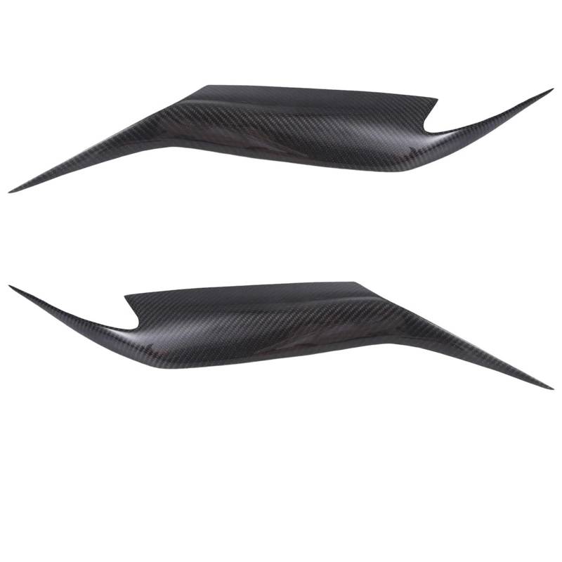 Auto-Augenbrauenaufkleber Carbon Fiber Augenlider Augenbrauen Deckel Scheinwerfer Trim Abdeckung, for Toyota, for Camry 2006-2011 von ARRPO