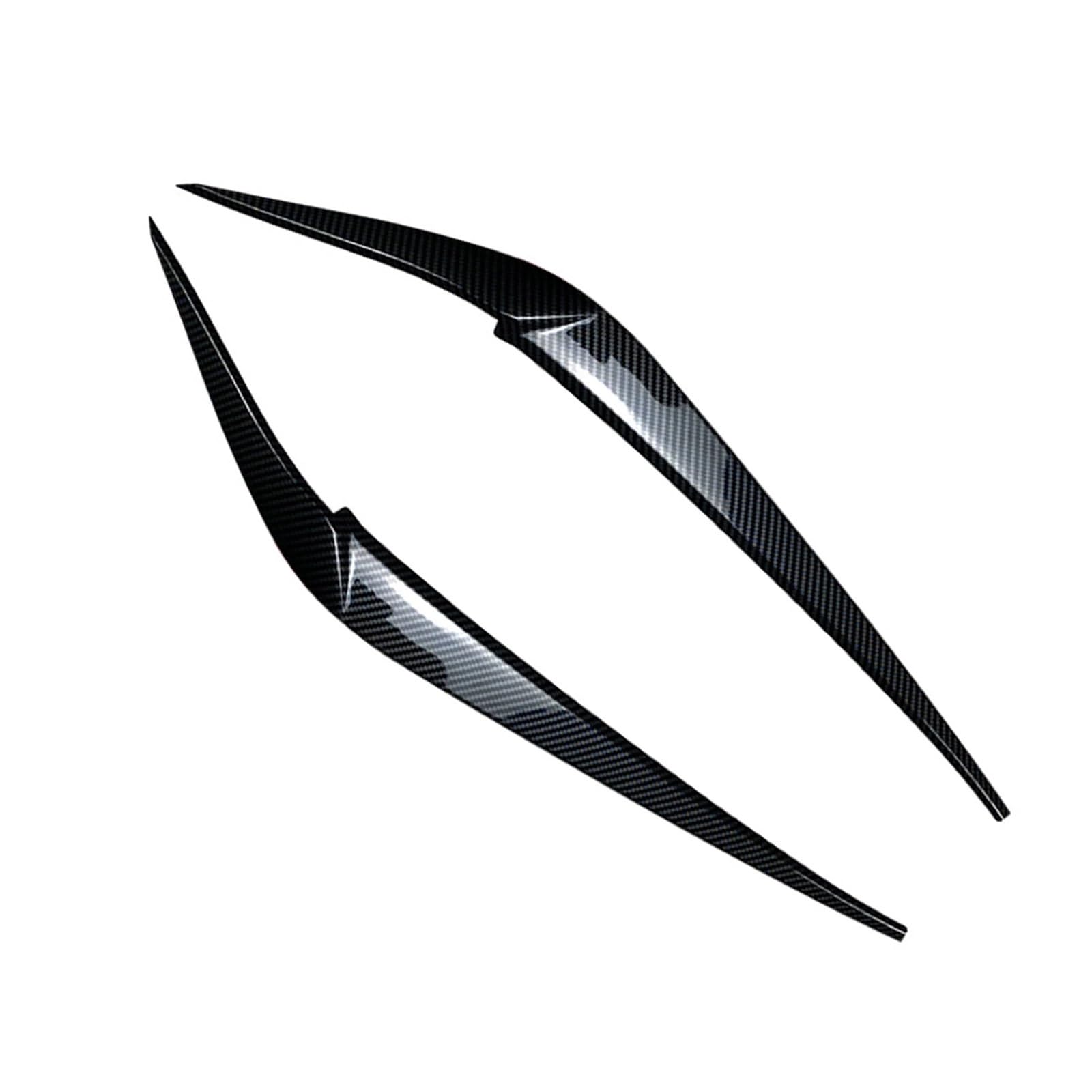 Auto-Augenbrauenaufkleber Frontscheinwerfer-Augenlid-Augenbrauenverkleidung, for BMW, for X3 X4 G01 G02 2018-2022(Carbon Fiber) von ARRPO