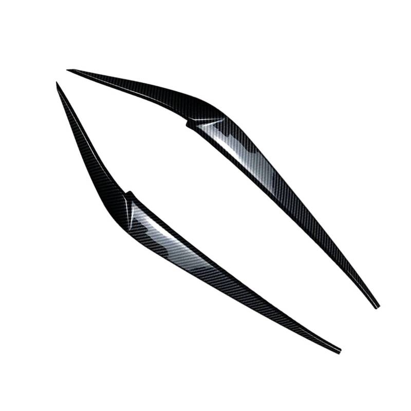Auto-Augenbrauenaufkleber Frontscheinwerfer-Augenlid-Augenbrauenverkleidung, for BMW, for X3 X4 G01 G02 2018-2022(Carbon Fiber) von ARRPO
