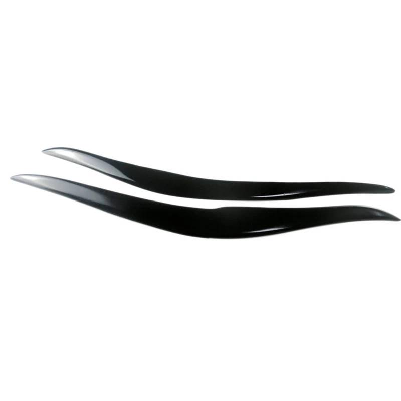 Auto-Augenbrauenaufkleber Glänzend Schwarz Scheinwerfer Augenbrauen Augenlid Aufkleber, for BMW, for F87 M2 F22 F23 220I 228I M235I M Sport Coupé 2 Türer 2014-2019 von ARRPO
