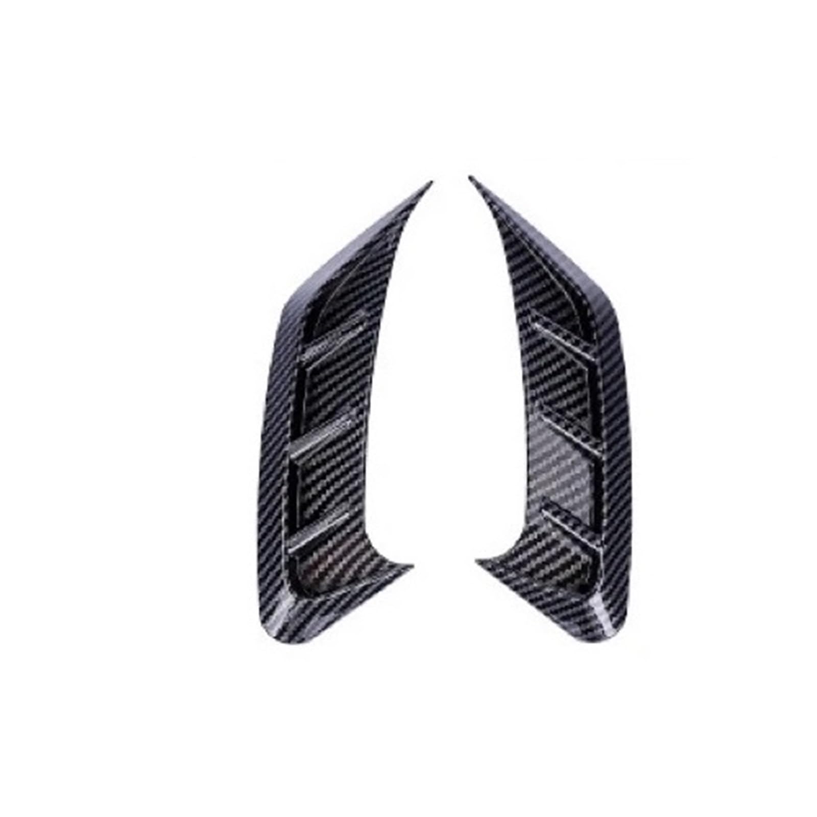 Auto-Augenbrauenaufkleber for Audi, for A4 B9 2020 2021 2022 RS4 Autoscheinwerfer Augenbrauenabdeckung Verkleidung Aufkleber Dekoration Rückleuchten(2PCS Taillight-Fiber) von ARRPO