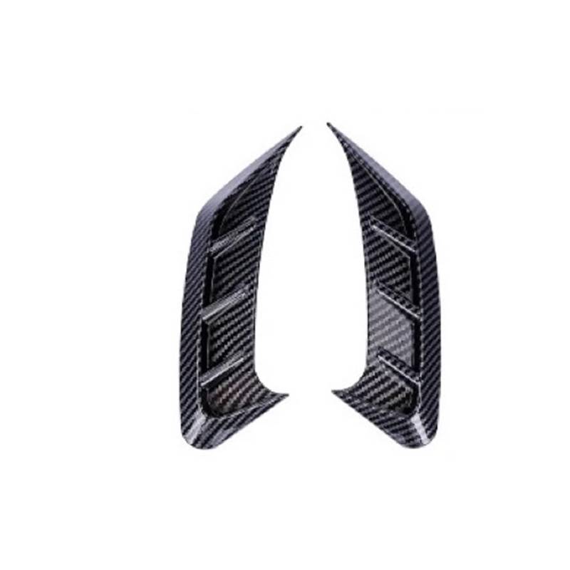 Auto-Augenbrauenaufkleber for Audi, for A4 B9 2020 2021 2022 RS4 Autoscheinwerfer Augenbrauenabdeckung Verkleidung Aufkleber Dekoration Rückleuchten(2PCS Taillight-Fiber) von ARRPO