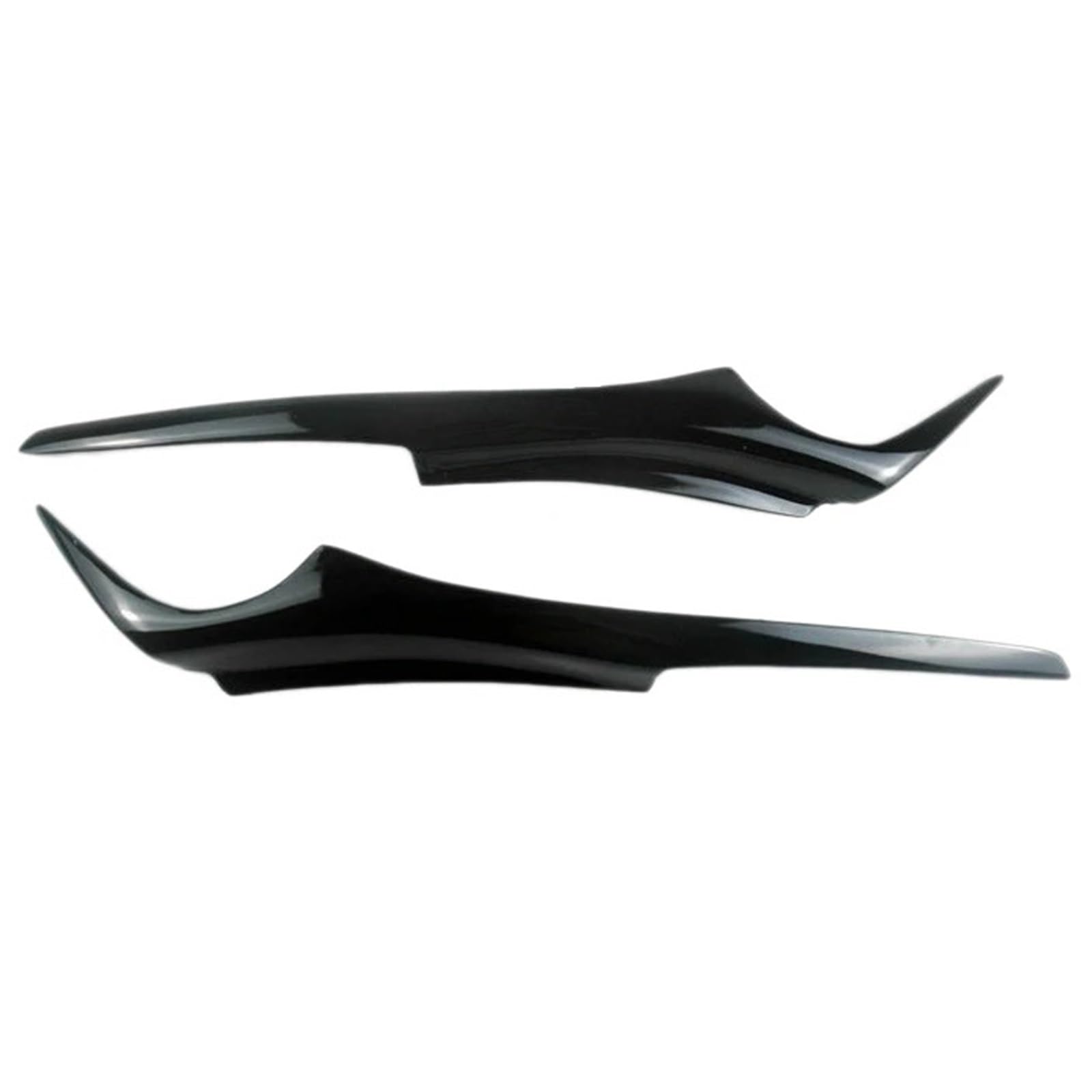 Auto-Augenbrauenaufkleber for BMW, for 3er E90 E91 2006-2011 Glänzend Schwarz Autoaufkleber Frontscheinwerfer Augenbrauen Augenlidverkleidung Auto-Augenbrauenaufkleber for BMW, for 3er E90 E91 2006-2011 Glänzend Schwarz Autoaufkleber Frontscheinwerfer Augenbrauen Augenlidverkleidung von ARRPO