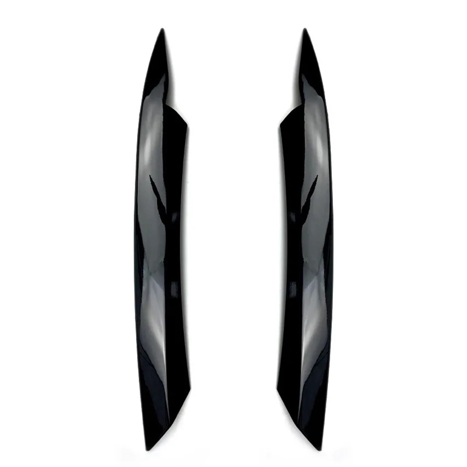 Auto-Augenbrauenaufkleber for VW, for Passat B7 Scheinwerfer Augenbrauen Lampenabdeckung Augenlidabdeckung Zieraufkleber 2010 2011 2012 2013 2014(Glossy Back) von ARRPO