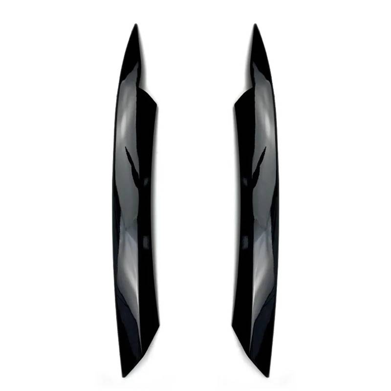 Auto-Augenbrauenaufkleber for VW, for Passat B7 Scheinwerfer Augenbrauen Lampenabdeckung Augenlidabdeckung Zieraufkleber 2010 2011 2012 2013 2014(Glossy Back) von ARRPO