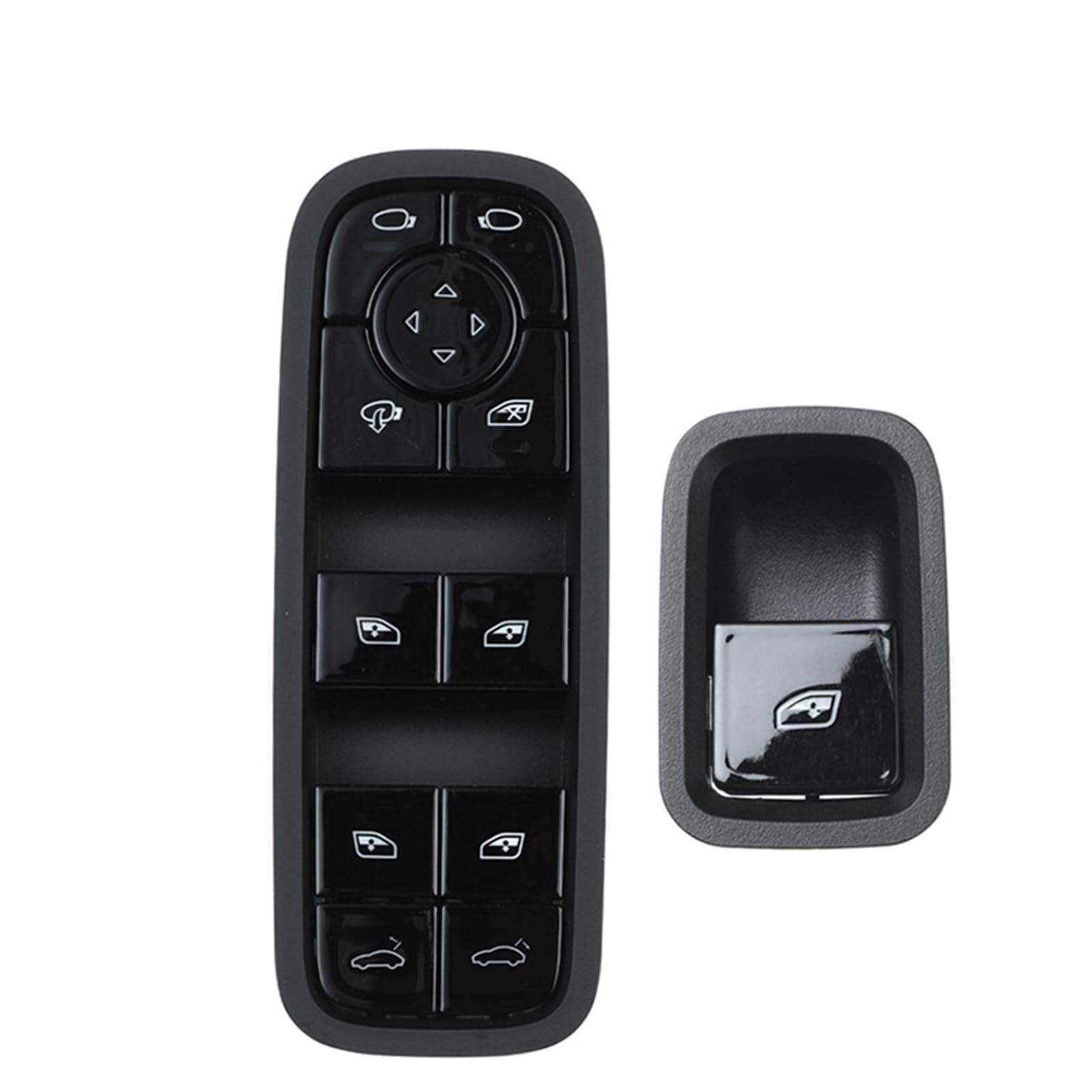 Fensterschalter 971959858E 971959858G for Porsche Panamera Cayenne Fahrer Fenster Schalter Auto zubehör(A Set) von ARRPO