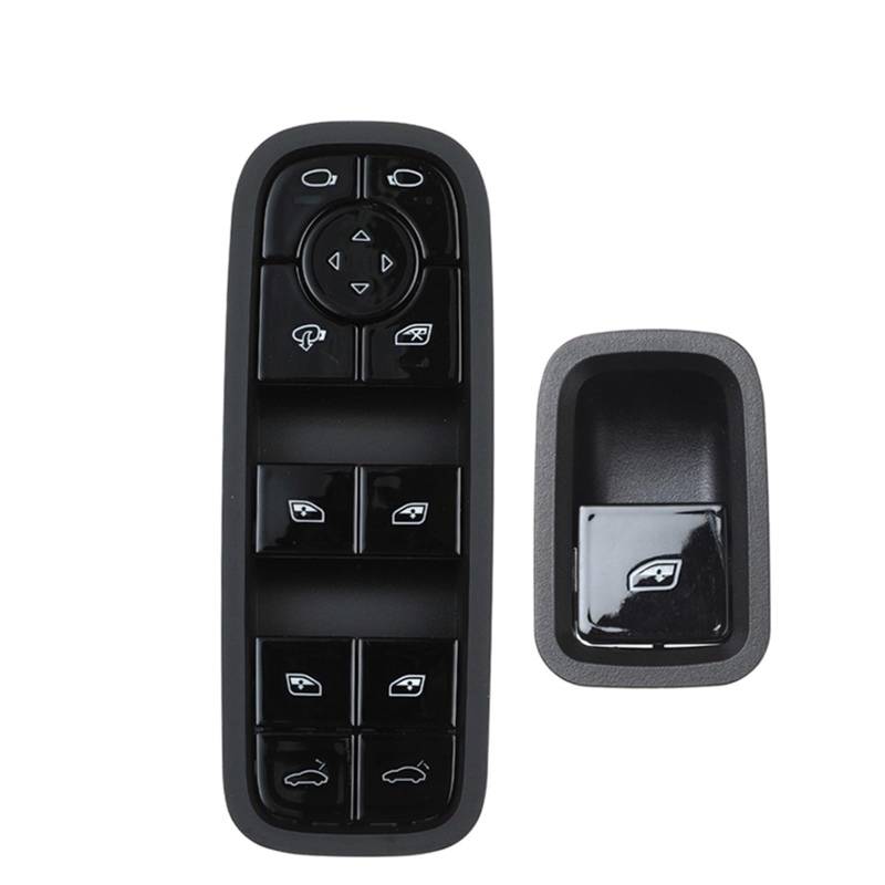 Fensterschalter 971959858E 971959858G for Porsche Panamera Cayenne Fahrer Fenster Schalter Auto zubehör(A Set) von ARRPO