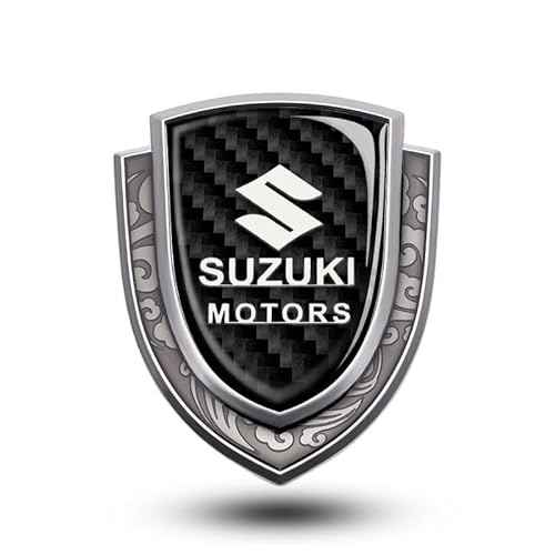 Auto Emblem für Suzuki Alto VIII Hatchback, 3D Chrom Emblem Badge Aufkleber original Ersatzteil Verschleißteile Kühlergrill Emblem Car Styling,A von ARRYEDCN