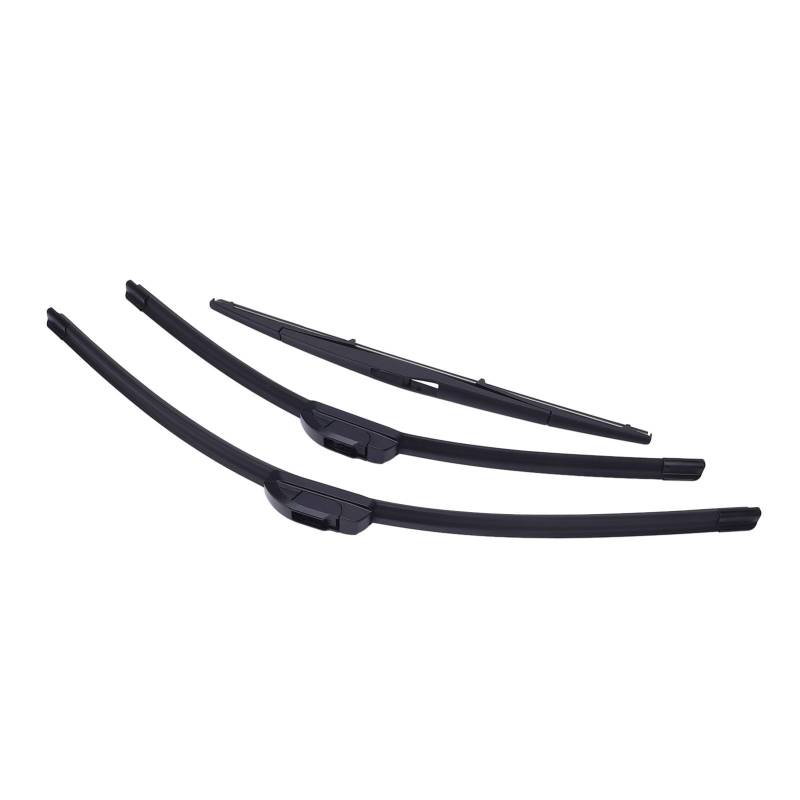 3pcs Windschutzscheibe Scheibenwischerblätter 22in 22in 16in Linker Antrieb Gummi Reduzieren Sie Weather Profic Fenster Scheibenwischerblätter Set von ARTOCT