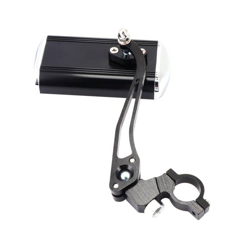 ARTSEWPLY 1 Stück Fahrradspiegel Rückspiegel für Fahrrad rotieren Fahrrad Rückspiegel Rückseite Sichere Rückansicht Lenker Rückspiegel Lenkerrückspiegel Mountainbike Rückspiegel Schwarz von ARTSEWPLY