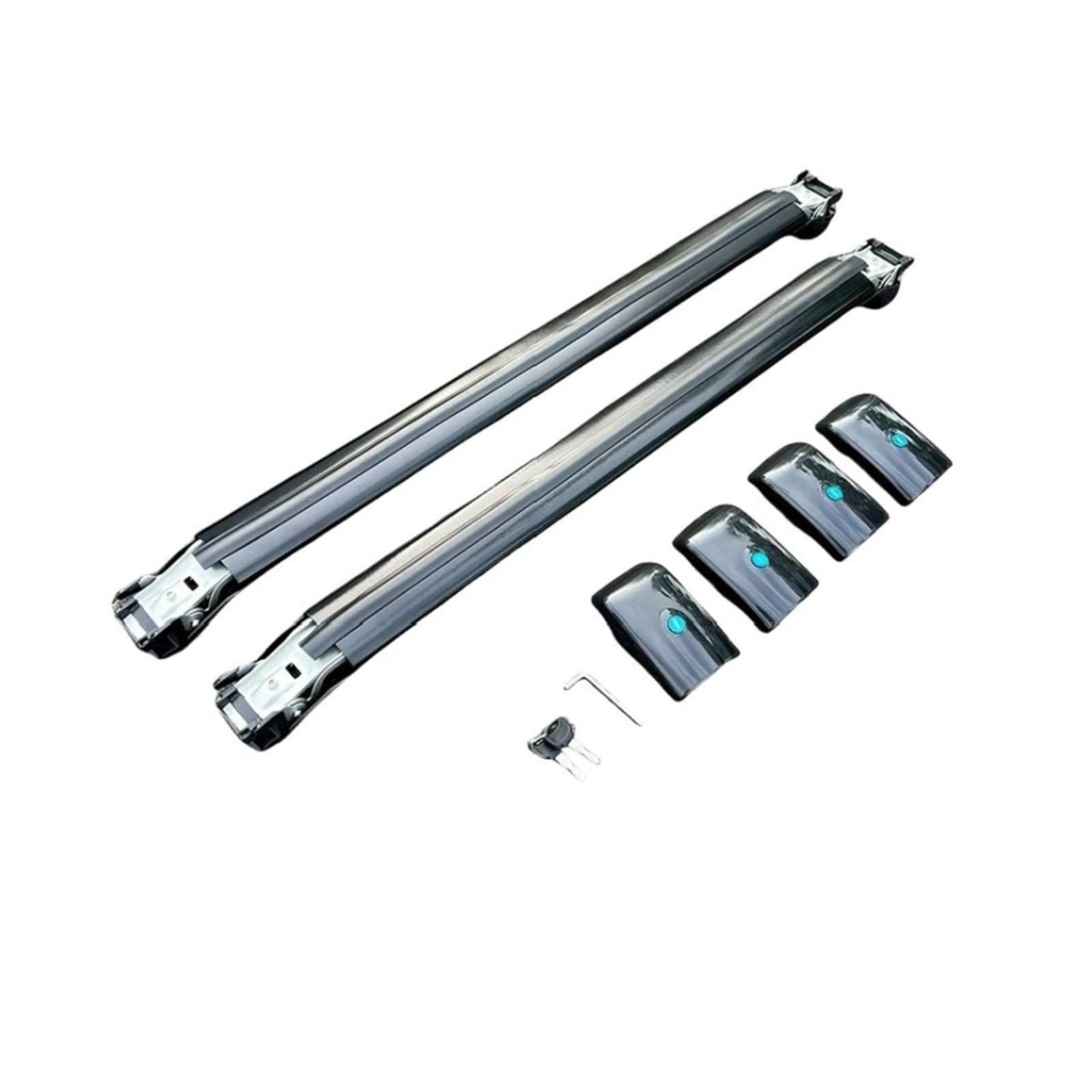 Dachträger-Querträger 70 kg Ladekapazität, passend für BYD Shark 2024 2025, Gepäckträger, Dachgepäckträger, Querträger, Relingträger. Dachträger(Black Set) von ARUPMN
