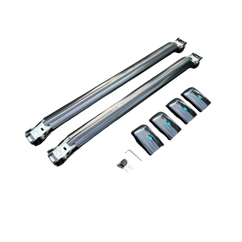 Dachträger-Querträger 70 kg Ladekapazität, passend für BYD Shark 2024 2025, Gepäckträger, Dachgepäckträger, Querträger, Relingträger. Dachträger(Black Set) von ARUPMN