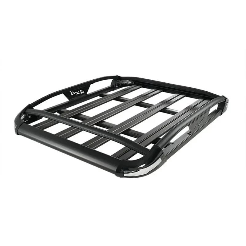 Dachträger-Querträger Dachgepäckträger-Ladungskorb mit Leichter Schiene und Querstange, Gepäckträgerrahmen passend für SUV, passend für Geländefahrzeuge. Dachträger(Dark Grey) von ARUPMN