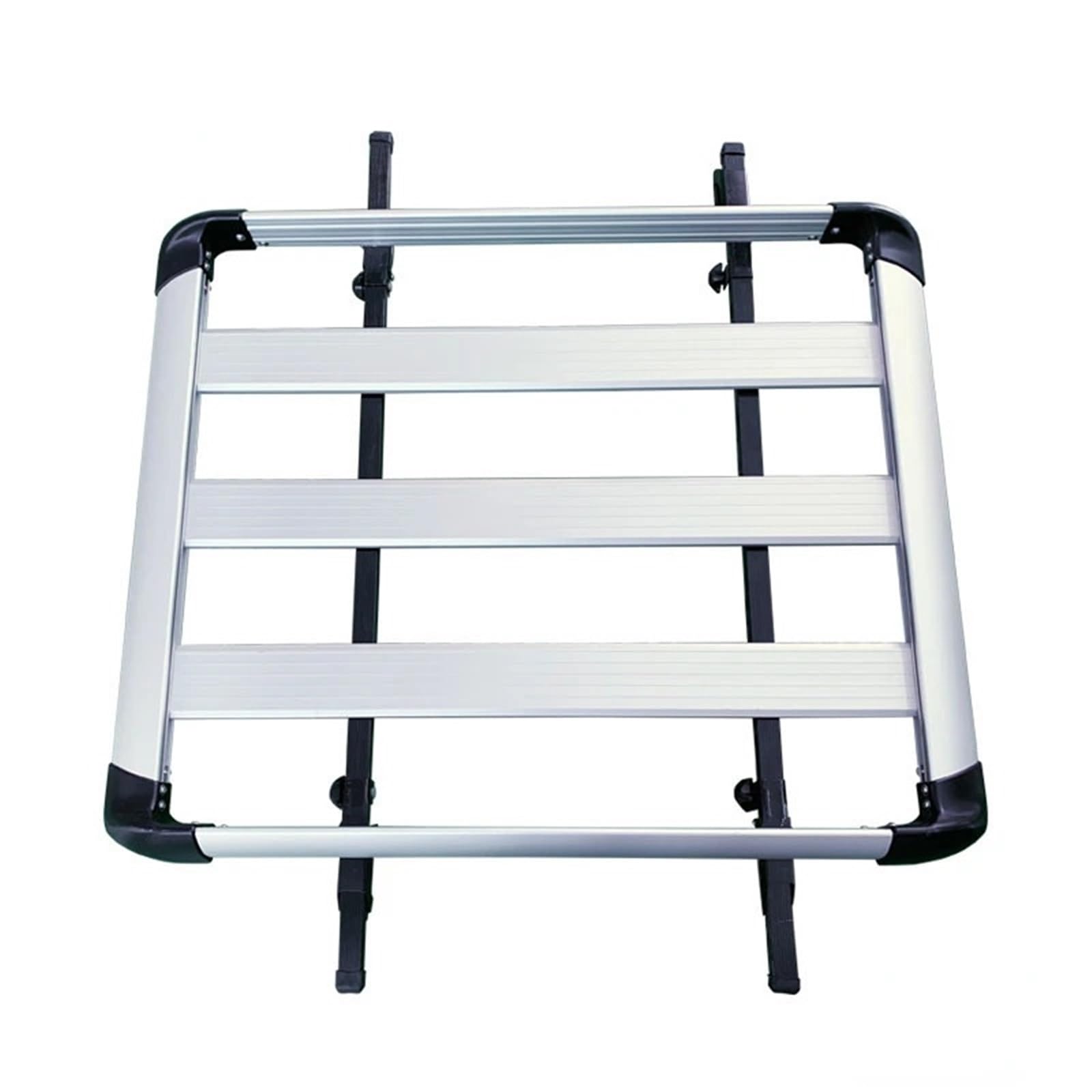 Dachträger-Querträger Einlagiger Autodachträger, passend für SUV-Dächer, Frachtkorb aus Aluminiumlegierung, Frachtbox-Dachträger. Dachträger(Silver 127x90cm) von ARUPMN
