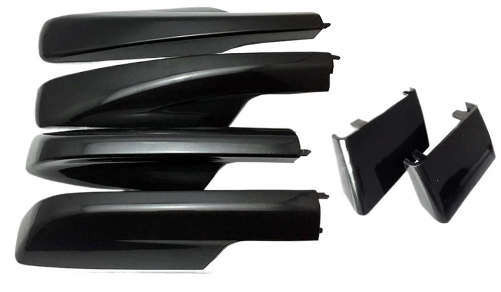 Dachträger-Querträger Passend für Toyota Highlander 2001–2007. Stilvolle Dachgepäckträgerabdeckung, Mittelstangen-Endschale. Dachträger(6pcs) von ARUPMN